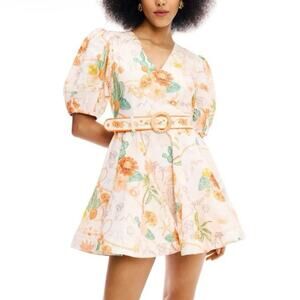 Kate Ford Tacana Plunge Dress Size 4